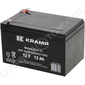 Le modèle de Batterie de tondeuse 12V 12Ah fermée - SBA1212WKR