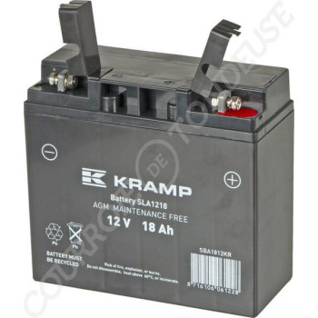Le modèle de Batterie de tondeuse 12V 18Ah - SBA1812KR