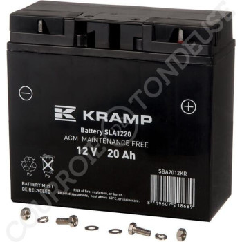Le modèle de Batterie de tondeuse 12V 20Ah 140A - SBA2012KR