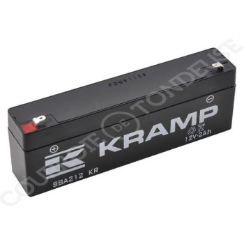Le modèle de Batterie de tondeuse 12V 2Ah - SBA212KR