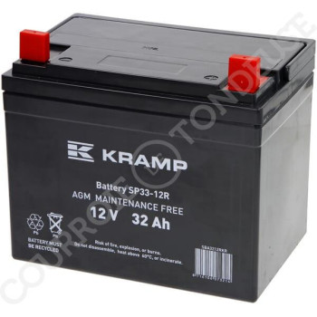 Le modèle de Batterie de tondeuse 12V 32Ah fermée - SBA3212RKR