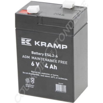 Le modèle de Batterie de tondeuse 6V 4Ah fermée - SBA46KR