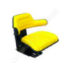 Siège de tondeuse PVC à suspension mécanique