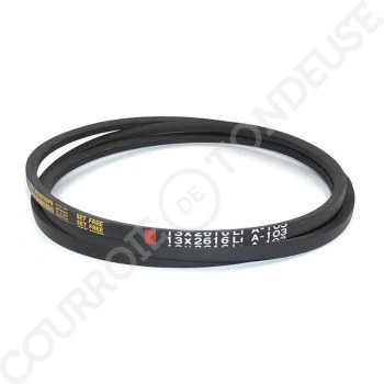Le modèle de Courroie de transmission YARDMAN 7540125A - 9540125 - A103