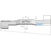Le modèle de Lame de tondeuse Castelgarden et Viking 520 x 18 mm - 182004347/0, 6151 702 0102 - 82004347/0