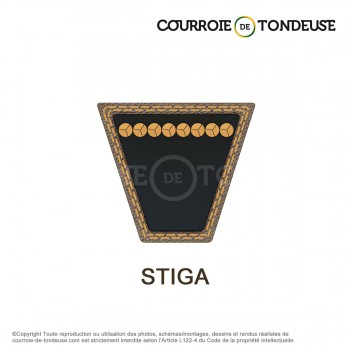Le modèle de Couroie STIGA d'origine 1134-9089-01 - 1134-9089-01