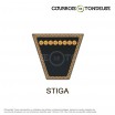 Le modèle de Couroie STIGA d'origine 11134-9018-01 - 1134-9018-01