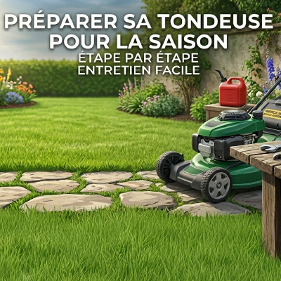 Comment préparer sa tondeuse pour la saison (checklist complète)